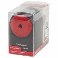 Точилка механическая BRAUBERG ULTRA, крепление к столу, корпус чёрный с красным Точилка механическая BRAUBERG ULTRA, крепление к столу, корпус чёрный с красным