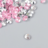 Декор для творчества в бутылочке "Стразы. Светло-розовый" набор 250 шт d=0,6 см 4х3х3 см Декор для творчества в бутылочке "Стразы. Светло-розовый" набор 250 шт d=0,6 см 4х3х3 см