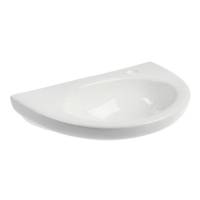 Умывальник ЛЗСФ "Уют", ширина 500 мм, с отверстием под смеситель справа, без крепления Умывальник ЛЗСФ "Уют", ширина 500 мм, с отверстием под смеситель справа, без крепления