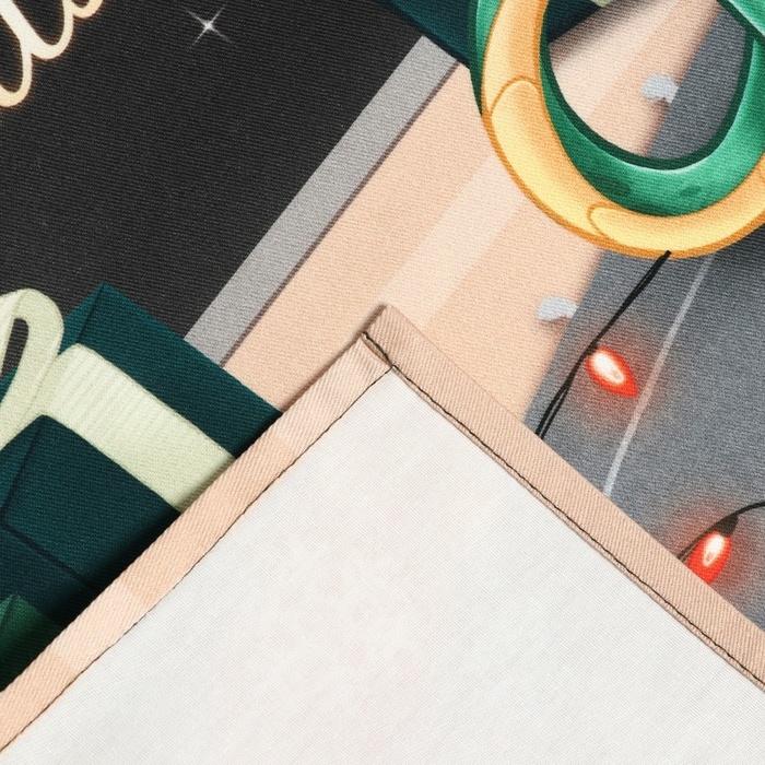 Набор в мешочке Этель "Исполняю желания": полотенце 40х70 см, формочки для запекания - 3 шт. 1064493