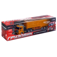 Грузовик радиоуправляемый «Перевозчик», масштаб 1:48, свет, работает от аккумулятора Грузовик радиоуправляемый «Перевозчик», масштаб 1:48, свет, работает от аккумулятора