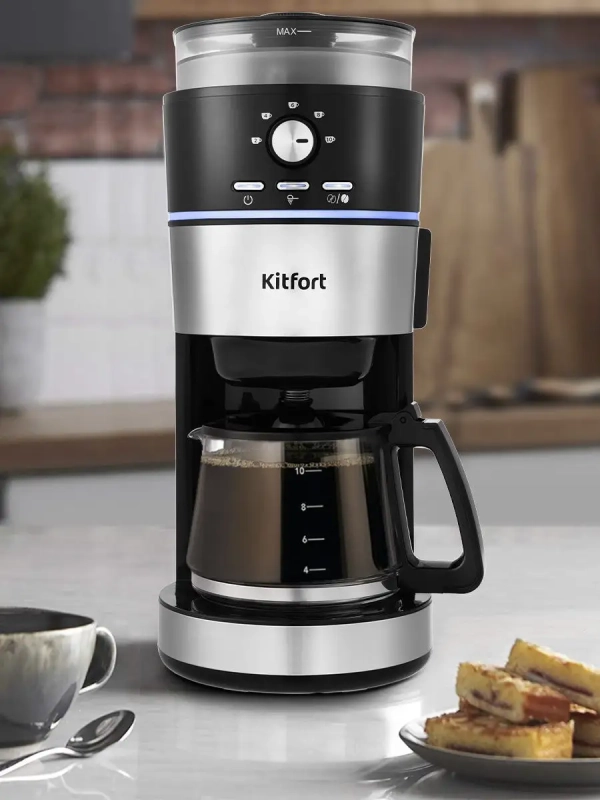 Кофемашина капельная КТ-737 - 1000 Вт - 1.25 л Кофемашина капельная КТ-737 - 1000 Вт - 1.25 л