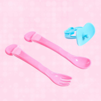 Стульчик для кормления кукол до 42 см, 5 аксессуаров, цвета МИКС