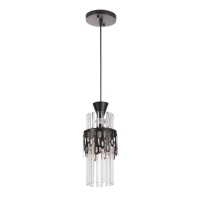 Подвес "Капель" 1х60Вт Е27 Черный