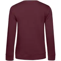 Свитшот женский BNC Inspire (Organic), бордовый, размер L