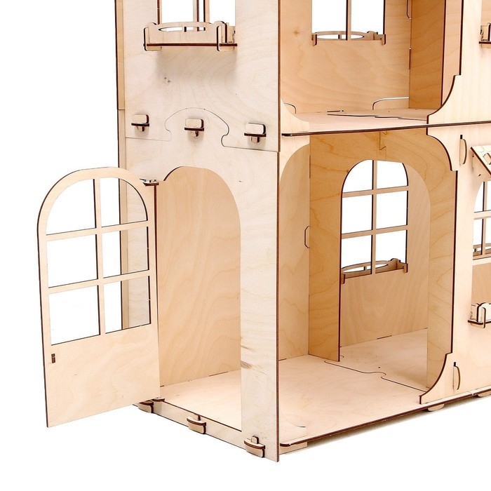 Кукольный домик &laquo;Мечта каждой девочки&raquo; с красками