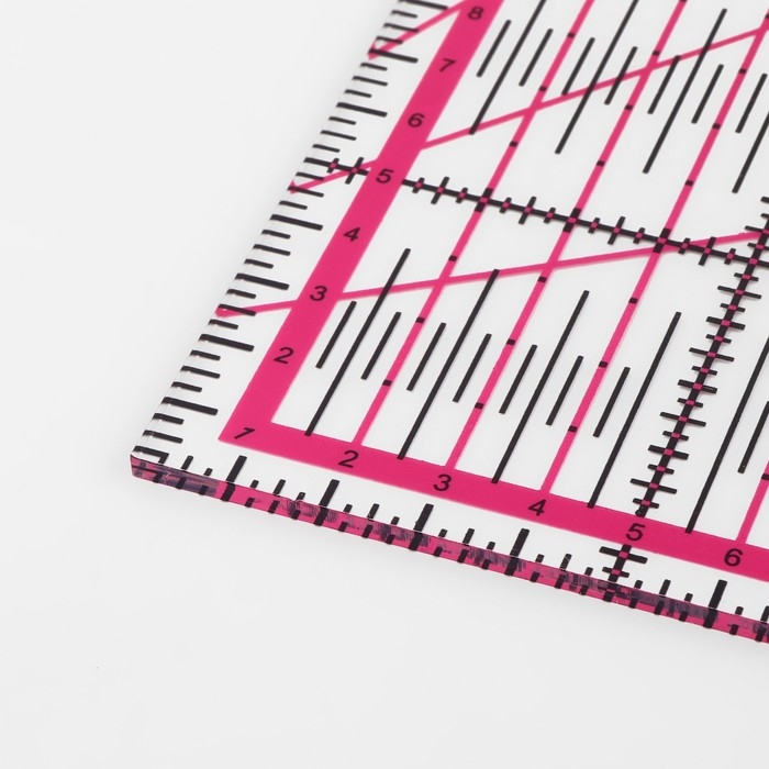 Набор линеек для квилтинга и пэчворка 30×30/25×25/15×15/10×10 см, толщина 3 мм Набор линеек для квилтинга и пэчворка 30×30/25×25/15×15/10×10 см, толщина 3 мм