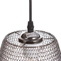 Светильник "Бенни" 1х40Вт Е27 Черный 20х20х80(20)см