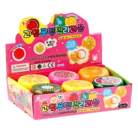 Лизун «Фрукты», твёрдый, виды МИКС Лизун «Фрукты», твёрдый, виды МИКС