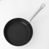 Сковорода из нержавеющей стали Hanna Knövell, d=28 см, h=5,5, толщина стенки 0,6 мм, длина ручки 25 см, антипригарное покрытие, индукция Сковорода из нержавеющей стали Hanna Knövell, d=28 см, h=5,5, толщина стенки 0,6 мм, длина ручки 25 см, антипригарное покрытие, индукция