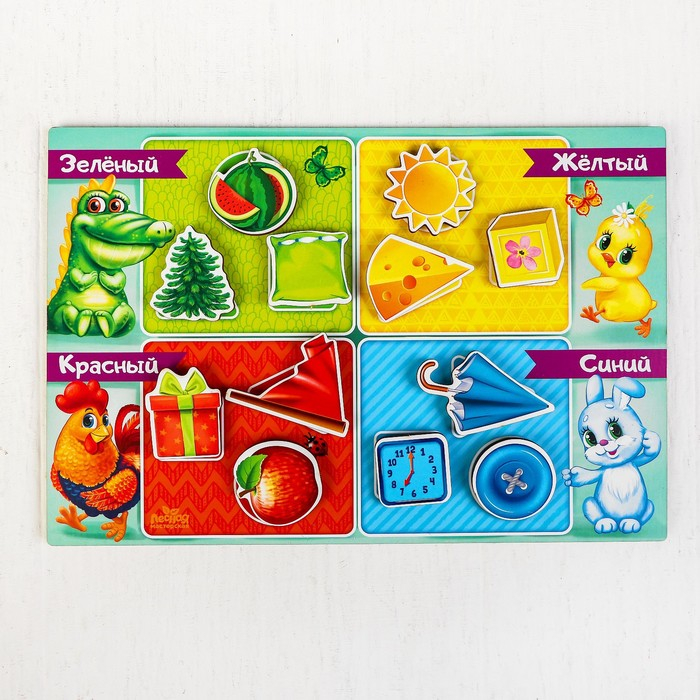 Головоломка липучки «Цвета и формы» Головоломка липучки «Цвета и формы»