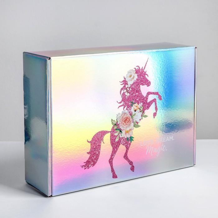 Коробка подарочная складная, упаковка, «Love dream», 30,5 х 22 х 9,5 см Коробка подарочная складная, упаковка, «Love dream», 30,5 х 22 х 9,5 см