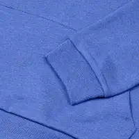 Толстовка с капюшоном унисекс Hoodie, ярко-синий меланж, размер M