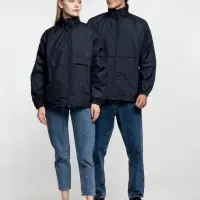 Ветровка из нейлона Surf 210 темно-синяя (navy), размер L