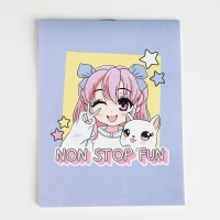 Набор подарочный для девочки "Аниме", сумка, блокнот Набор подарочный для девочки "Аниме", сумка, блокнот