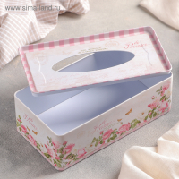 Подставка для салфеток &laquo;Прованс&raquo;, 21,5&times;11,5&times;7,5 см