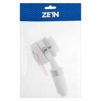 Лейка для душа ZEIN Z3548, d=60 мм, 3 режима, с резиновыми щётками, отсек для геля, белая Лейка для душа ZEIN Z3548, d=60 мм, 3 режима, с резиновыми щётками, отсек для геля, белая