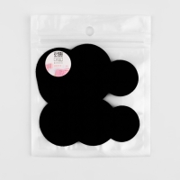 Набор заплаток для обуви, клеевые, 6 шт, цвет чёрный Набор заплаток для обуви, клеевые, 6 шт, цвет чёрный