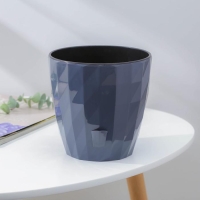 Горшок для цветов с прикорневым поливом Ruby, 3 л, цвет антрацит Горшок для цветов с прикорневым поливом Ruby, 3 л, цвет антрацит