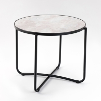 Столик журнальный LAKSI БАТТЕН, 595x595x480, цемент Столик журнальный LAKSI БАТТЕН, 595x595x480, цемент