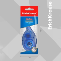Корректирующая лента 5 мм х 8 м, ErichKrause Extra, корпус синий, европодвес Корректирующая лента 5 мм х 8 м, ErichKrause Extra, корпус синий, европодвес