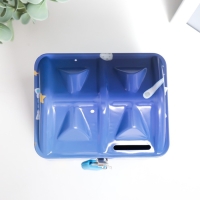 Копилка металл с замочком "Космические приключения" МИКС 12х9,5х10 см