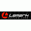 Дырокол с линейкой 10 листов, Lamark Metallic, чёрный
