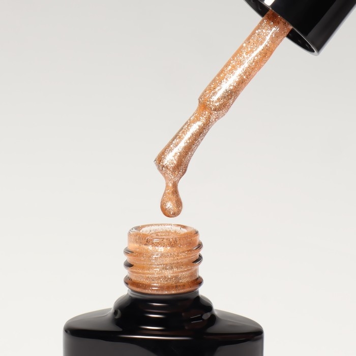 Гель лак для ногтей, «CHROME», шиммерный, 3-х фазный, 8мл, LED/UV, цвет шампань (018) Гель лак для ногтей, «CHROME», шиммерный, 3-х фазный, 8мл, LED/UV, цвет шампань (018)