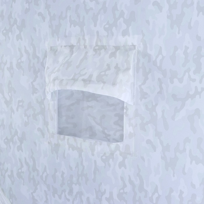 Палатка зимняя куб СЛЕДОПЫТ 1.8 х 1.8 м, ткань Oxford, цвет сине-белый с принтом Палатка зимняя куб СЛЕДОПЫТ 1.8 х 1.8 м, ткань Oxford, цвет сине-белый с принтом