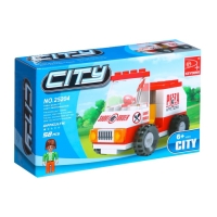 Конструктор &laquo;Доставка пиццы&raquo;, 58 деталей