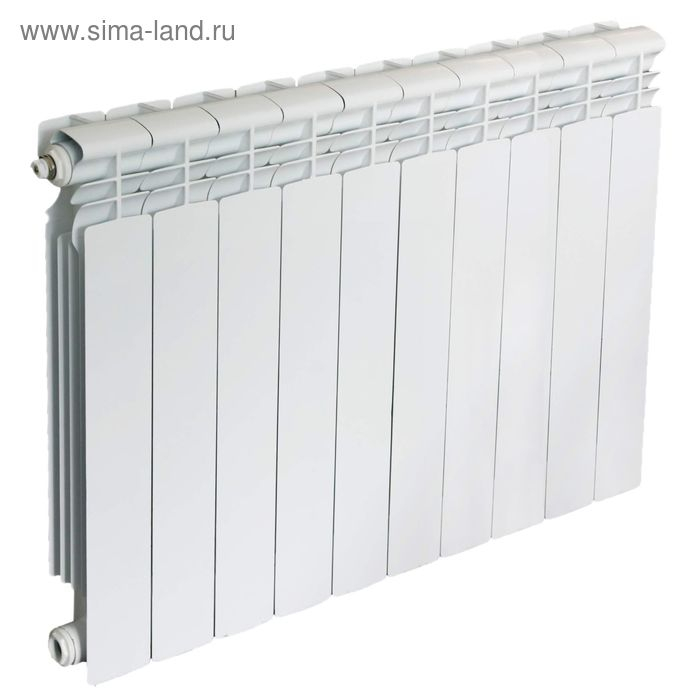 Радиатор алюминиевый Oasis, 500 х 70 мм, 10 секций Радиатор алюминиевый Oasis, 500 х 70 мм, 10 секций