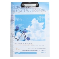 Планшет с прижимом формат А4 картон "Природа", МИКС Планшет с прижимом формат А4 картон "Природа", МИКС