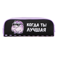 Пенал мягкий, 1 отделение, 80 х 210 х 40 мм, объёмный, Calligrata ПМО 21-20 "Вредина" Пенал мягкий, 1 отделение, 80 х 210 х 40 мм, объёмный, Calligrata ПМО 21-20 "Вредина"