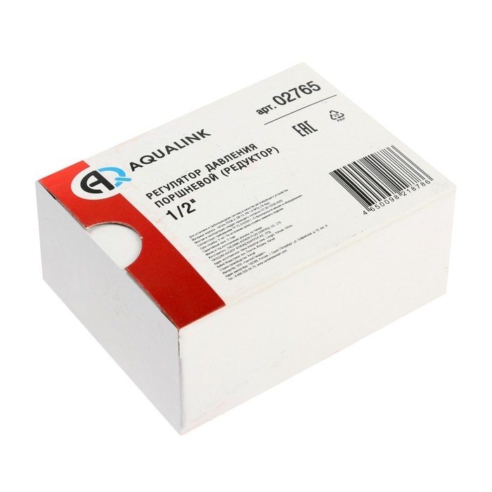 Редуктор давления AQUALINK, поршневой, внутренняя/внутренняя резьба 1/2 Редуктор давления AQUALINK, поршневой, внутренняя/внутренняя резьба 1/2"