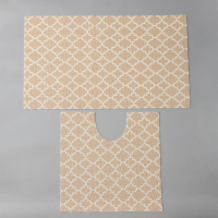 Набор ковриков для ванны и туалета, 2 шт: 50×52, 50×85 см, ПВХ Набор ковриков для ванны и туалета, 2 шт: 50×52, 50×85 см, ПВХ