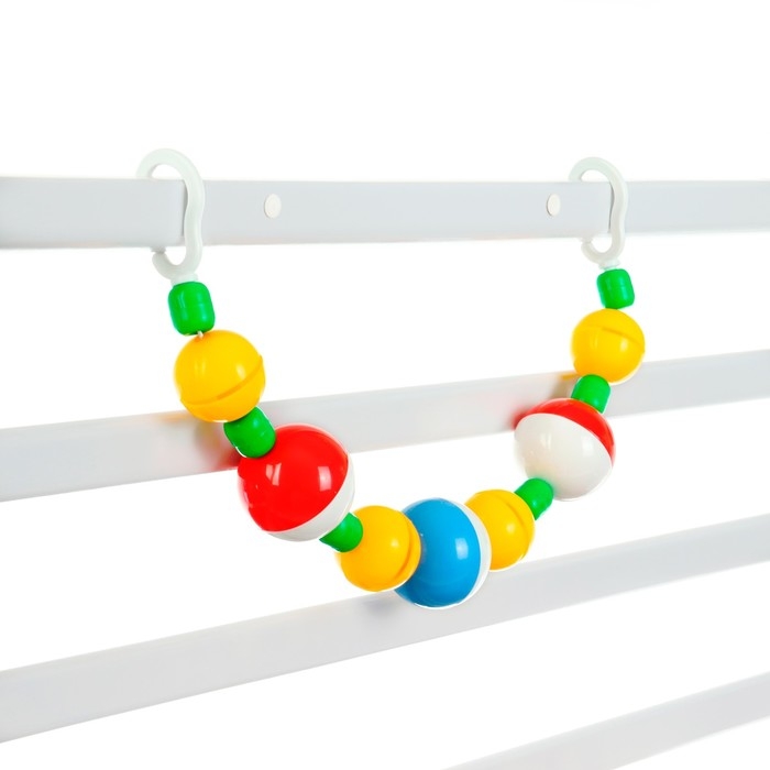 Растяжка на коляску/кроватку &laquo;Бусы&raquo;, Аэлита