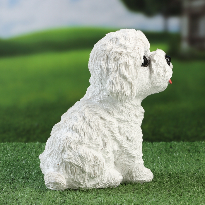 Садовая фигура Садовая фигура "Болонка" 10х13х20см