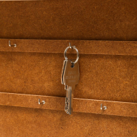 Ключница "Дом у моря" молочный дуб 26х31 см МИКС