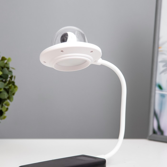 Подсветка для клавиатуры "Летающая тарелка" LED МИКС 7,5х10х35,5 см RISALUX