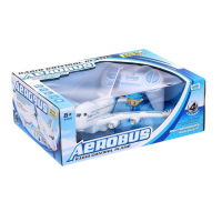 Самолёт радиоуправляемый &laquo;Авиалиния&raquo;, работает от батареек, МИКС