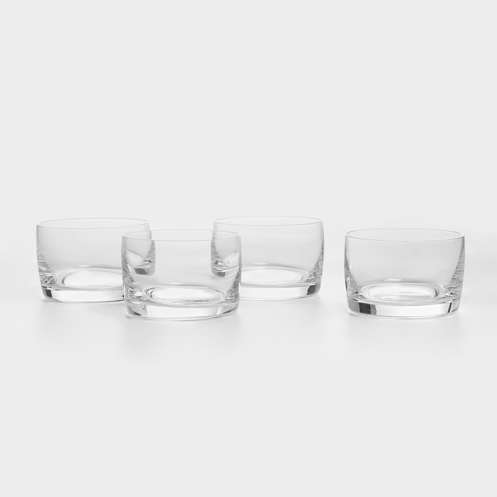 Набор стеклянных стаканов для виски &laquo;Идеал&raquo;, 150 мл, 4 шт