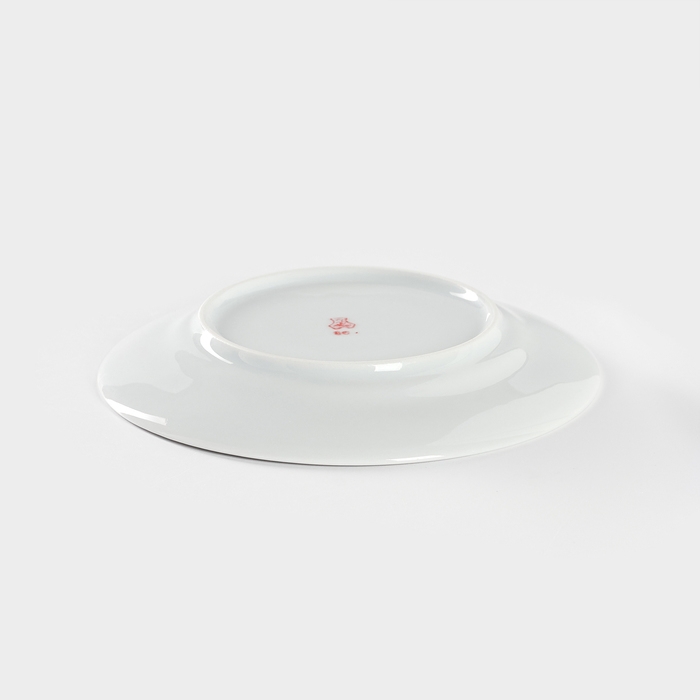 Тарелка фарфоровая &laquo;Лесовичок&raquo;, d=17 см, рисунок микс