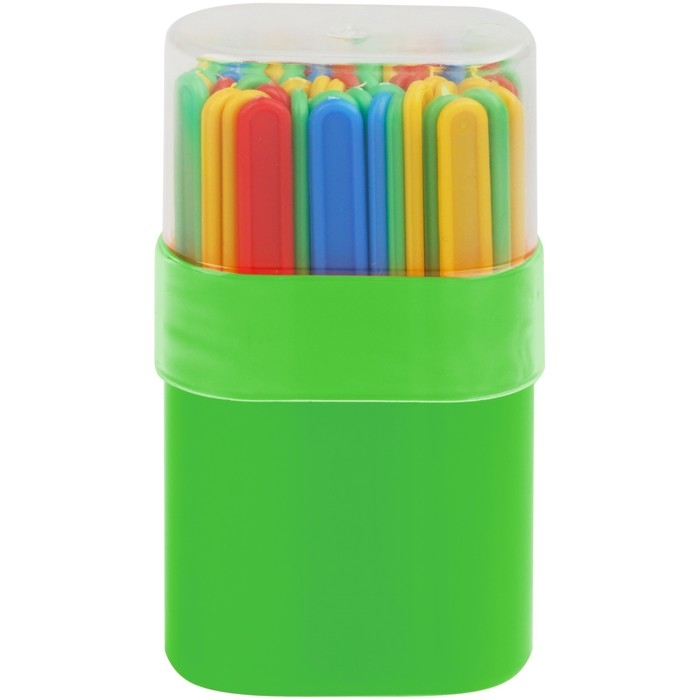 Счетные палочки Стамм, 50 штук в пенале, микс Счетные палочки Стамм, 50 штук в пенале, микс