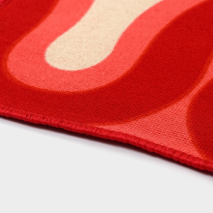 Коврик для дома Доляна &laquo;Следы&raquo;, 44&times;49 см, цвет МИКС