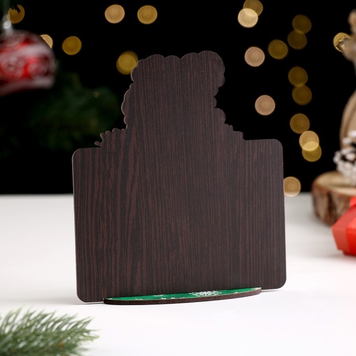 Календарь деревянный на подставке Календарь деревянный на подставке "Символ года 2025.Веселья и радости"