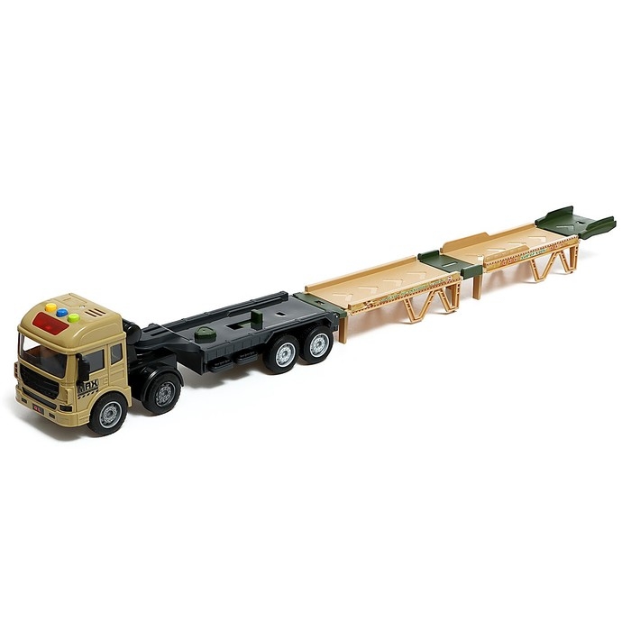 Грузовик инерционный «Армия», трансформируется, свет, звук Грузовик инерционный «Армия», трансформируется, свет, звук