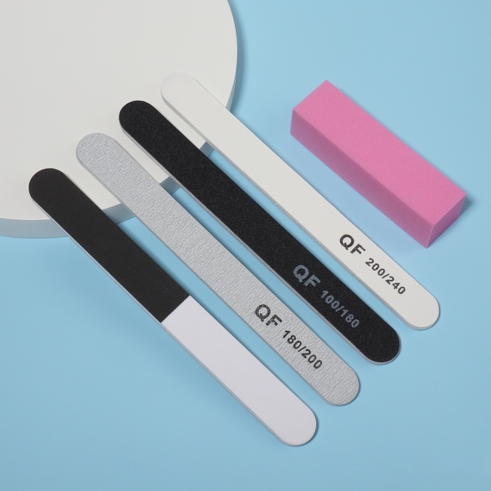 Набор для маникюра, 5 предметов, цвет МИКС Набор для маникюра, 5 предметов, цвет МИКС