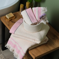 Полотенце махровое Love Life &laquo;Бриз&raquo; 50х80 см, розовый, 100% хл, 500 гр/м2