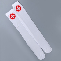 Карнавальный набор &laquo;Медсестра&raquo;: фартук, чулки, головной убор, шприц, р. 40&ndash;46