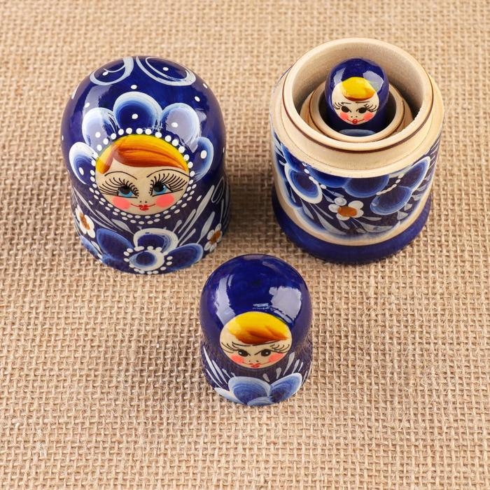 Матрёшка 3-х кукольная Матрёшка 3-х кукольная "Зоя" 11 см, ручная роспись